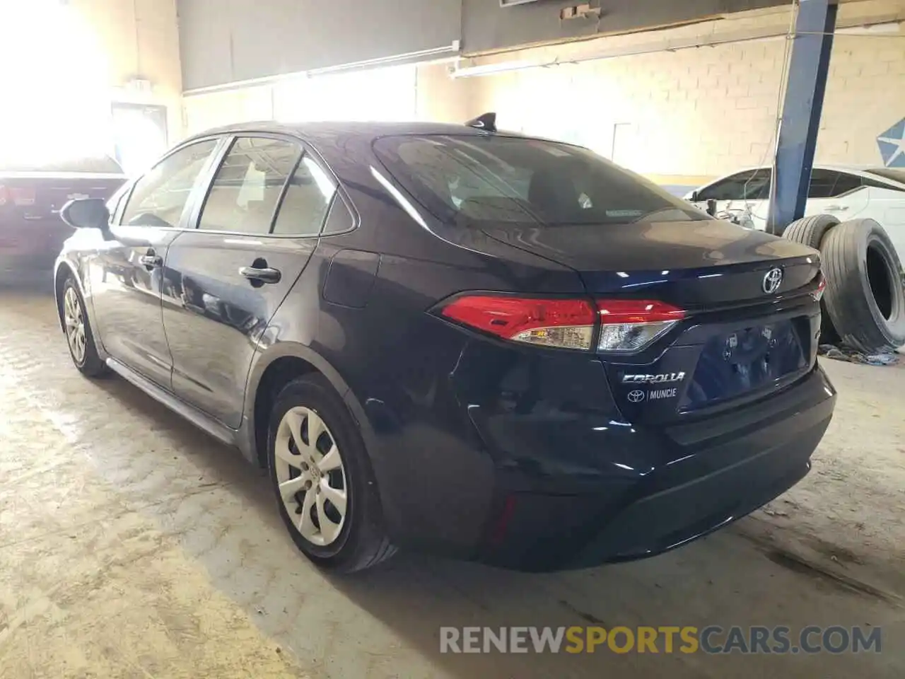 3 Photograph of a damaged car JTDEPMAE9MJ179545 TOYOTA COROLLA 2021