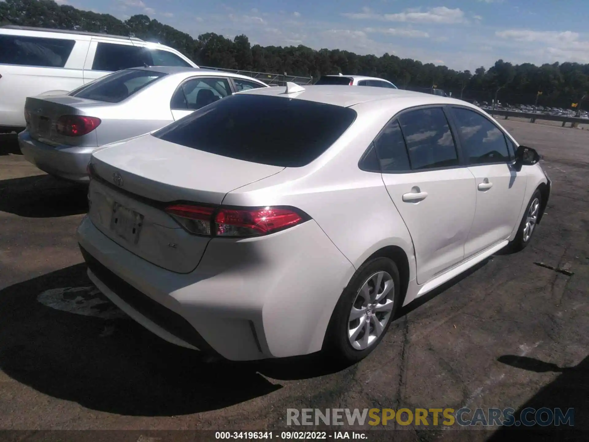 4 Photograph of a damaged car JTDEPMAE9MJ179853 TOYOTA COROLLA 2021