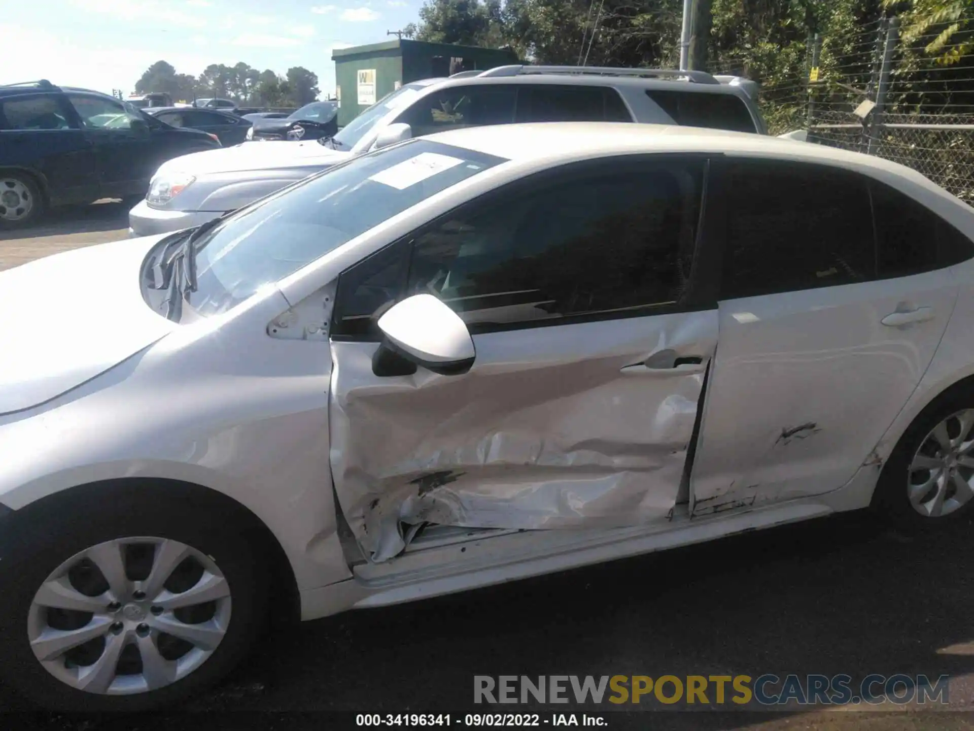 6 Photograph of a damaged car JTDEPMAE9MJ179853 TOYOTA COROLLA 2021