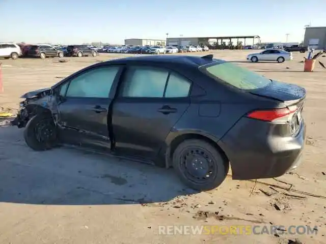 2 Photograph of a damaged car JTDEPMAE9MJ186253 TOYOTA COROLLA 2021