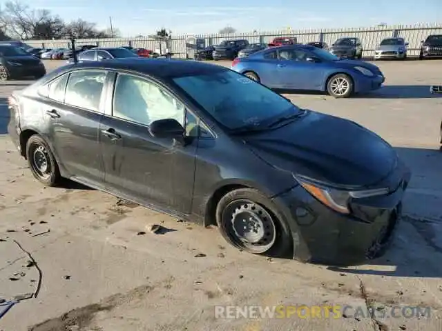 4 Photograph of a damaged car JTDEPMAE9MJ186253 TOYOTA COROLLA 2021