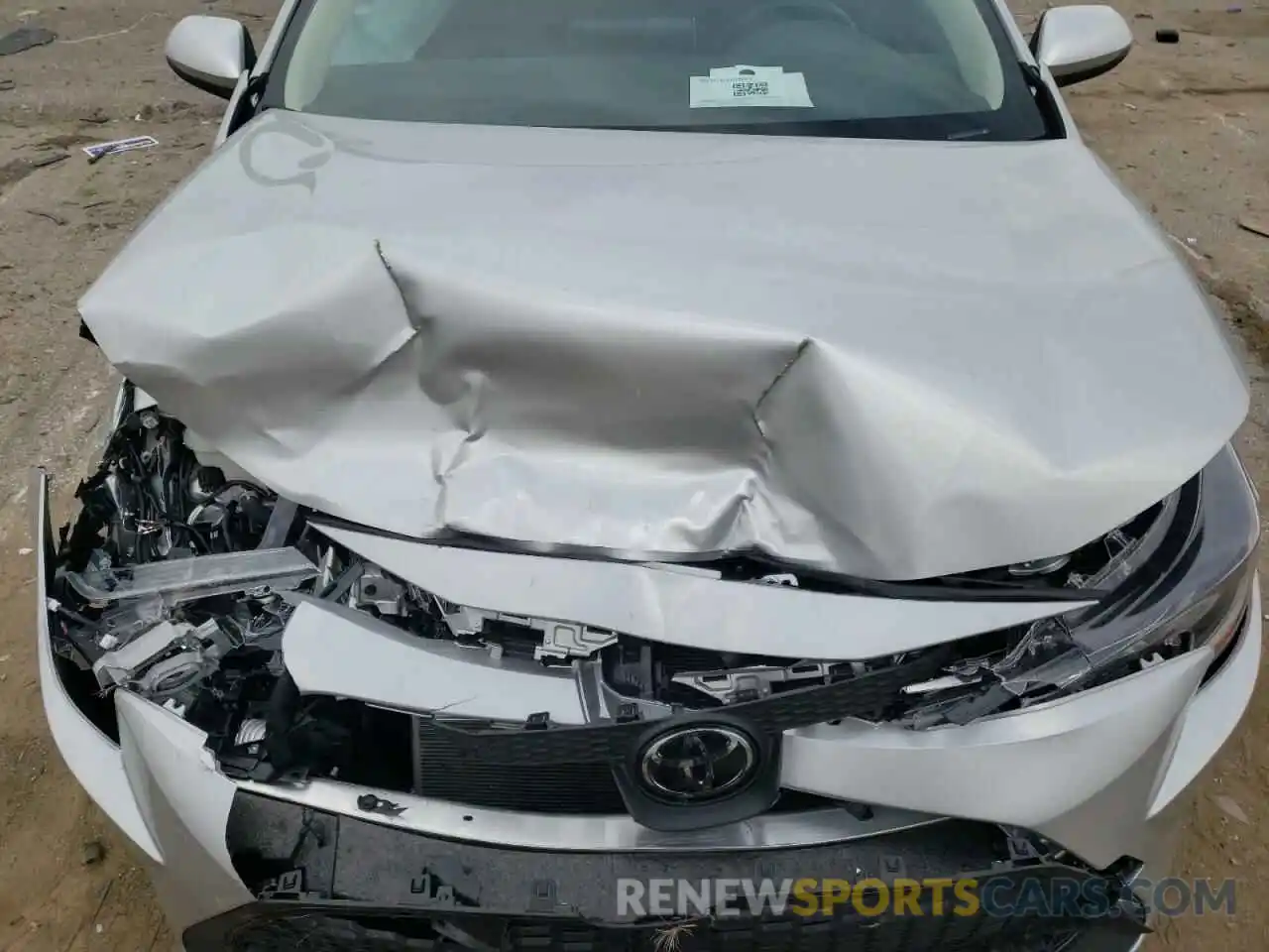 7 Photograph of a damaged car JTDEPMAE9MJ188228 TOYOTA COROLLA 2021