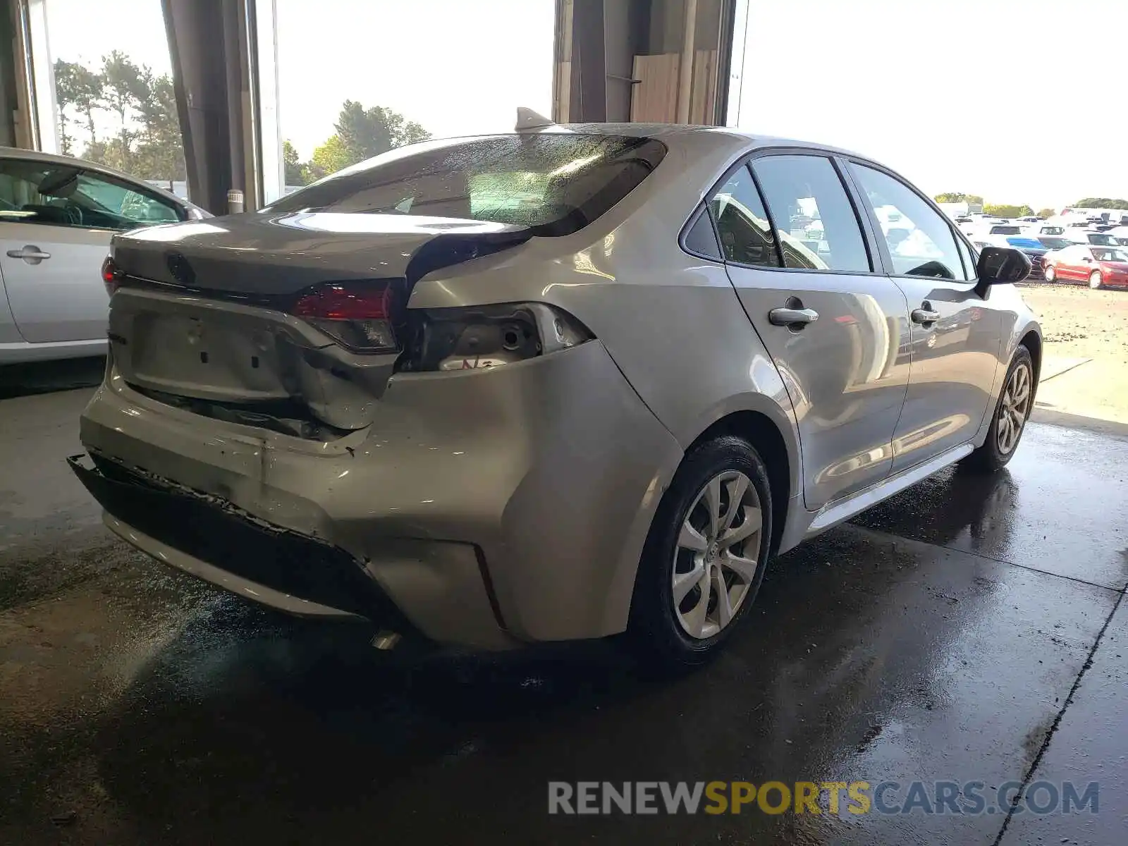 4 Photograph of a damaged car JTDEPMAE9MJ188343 TOYOTA COROLLA 2021