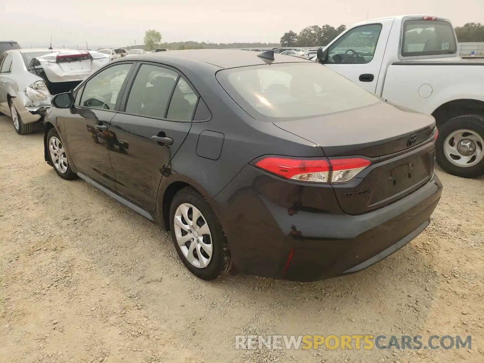 3 Photograph of a damaged car JTDEPMAE9MJ190075 TOYOTA COROLLA 2021