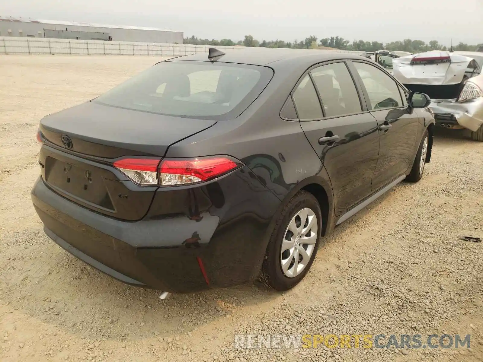 4 Photograph of a damaged car JTDEPMAE9MJ190075 TOYOTA COROLLA 2021