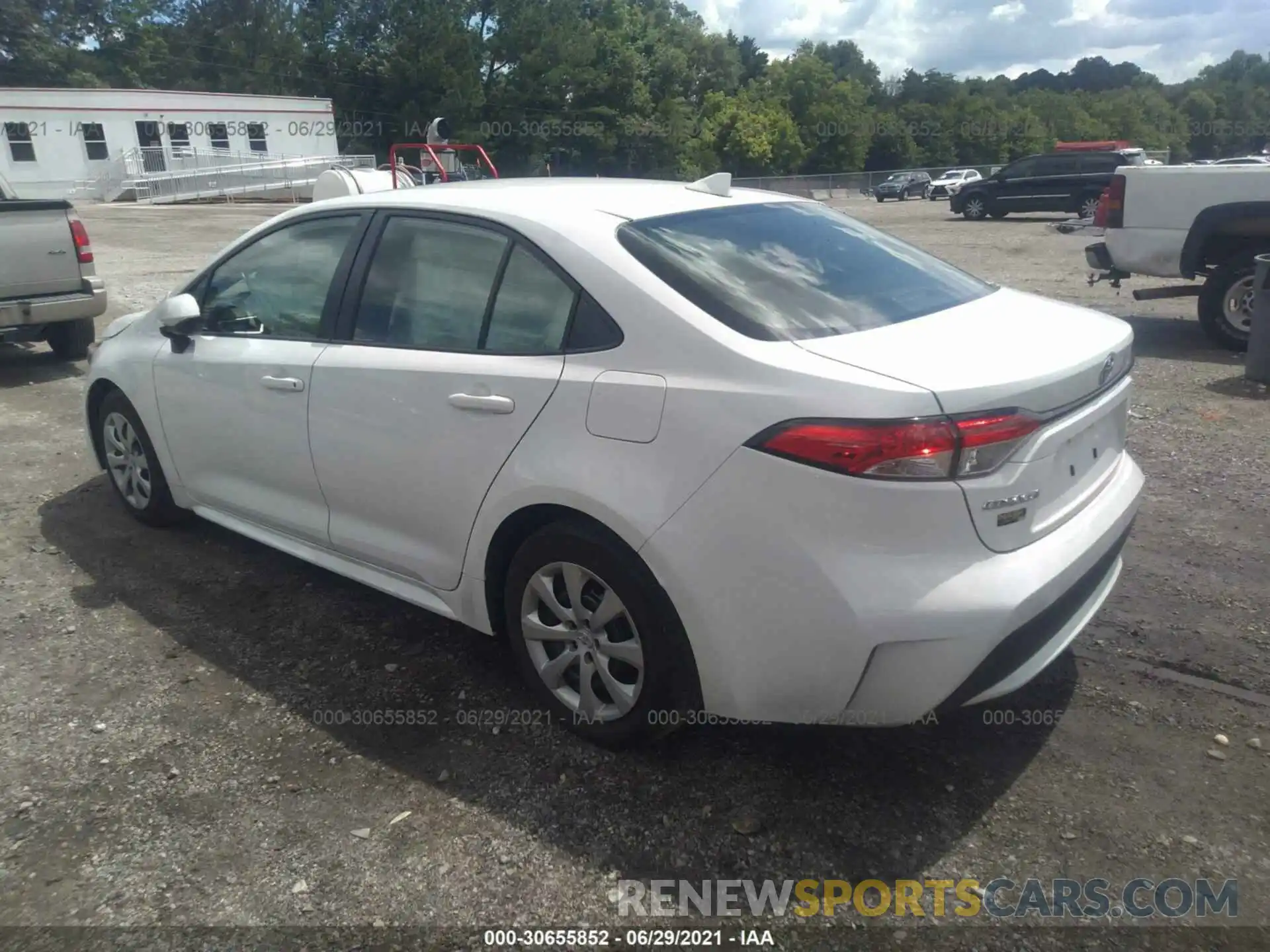 3 Photograph of a damaged car JTDEPMAEXMJ117667 TOYOTA COROLLA 2021