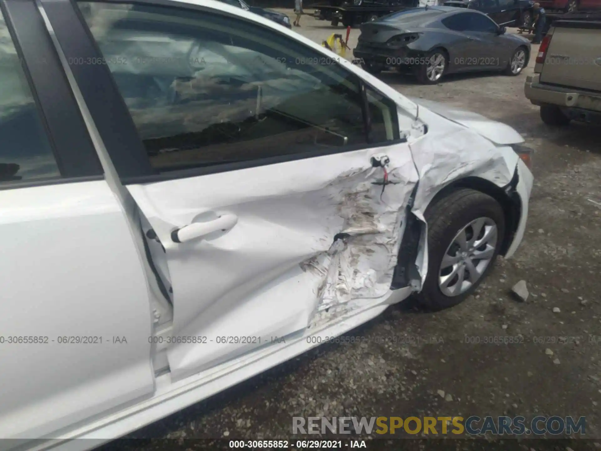 6 Photograph of a damaged car JTDEPMAEXMJ117667 TOYOTA COROLLA 2021