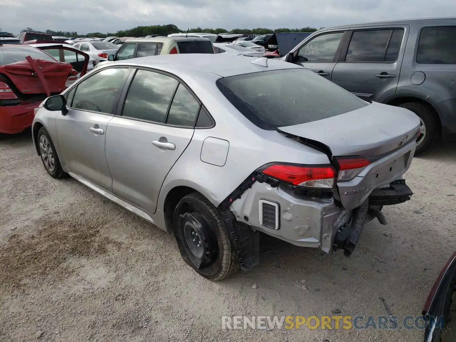 3 Photograph of a damaged car JTDEPMAEXMJ118270 TOYOTA COROLLA 2021