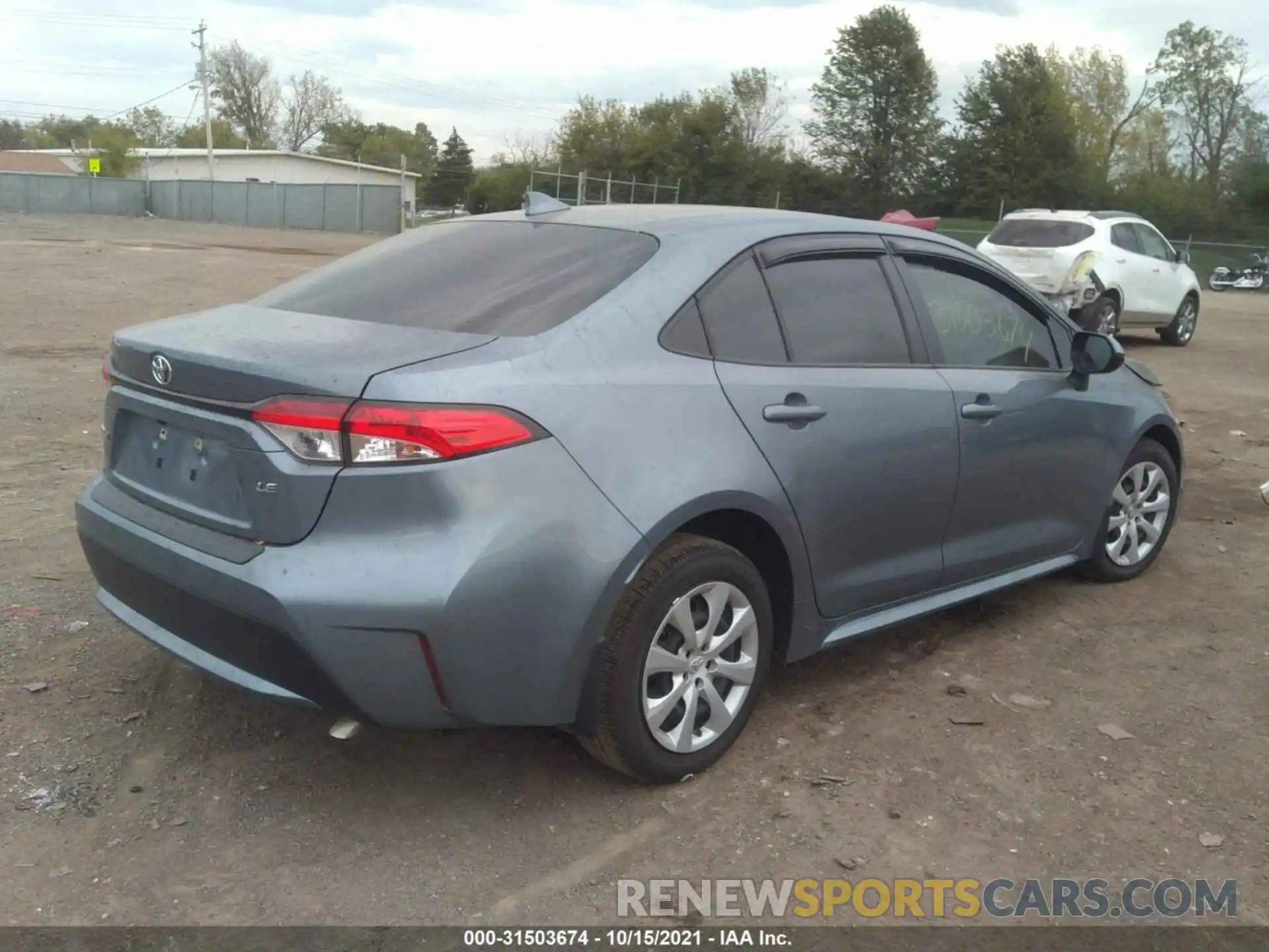 4 Photograph of a damaged car JTDEPMAEXMJ118401 TOYOTA COROLLA 2021