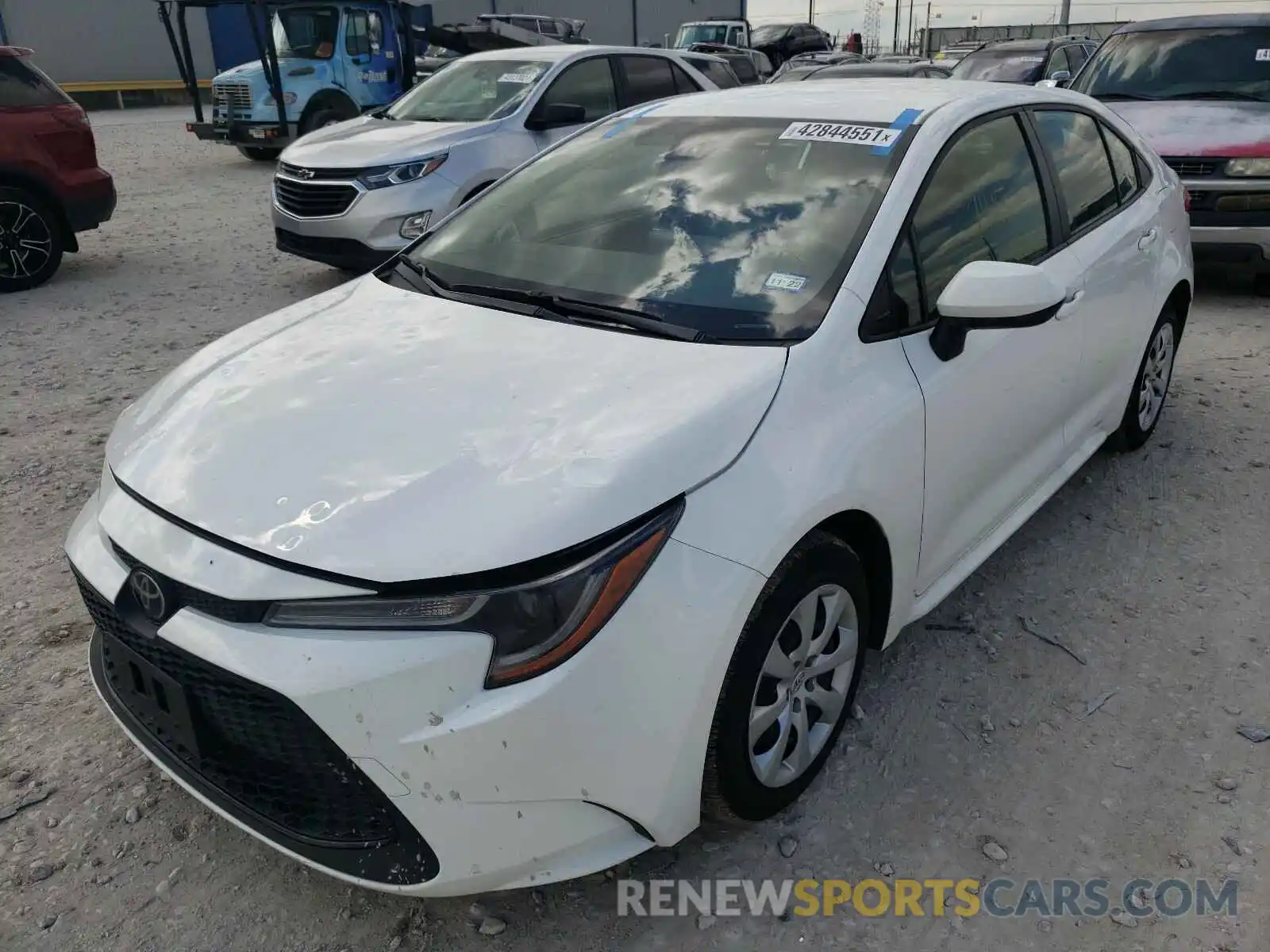 2 Photograph of a damaged car JTDEPMAEXMJ118995 TOYOTA COROLLA 2021