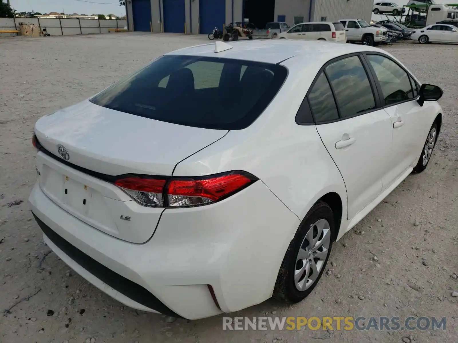 4 Photograph of a damaged car JTDEPMAEXMJ118995 TOYOTA COROLLA 2021