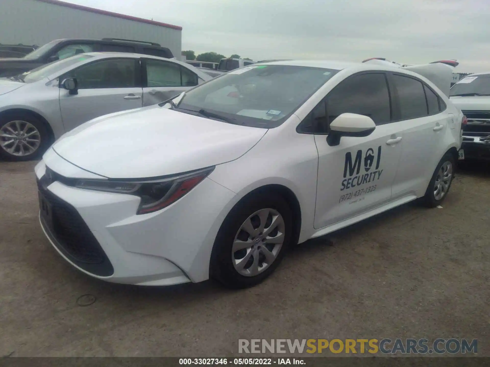 2 Photograph of a damaged car JTDEPMAEXMJ119001 TOYOTA COROLLA 2021