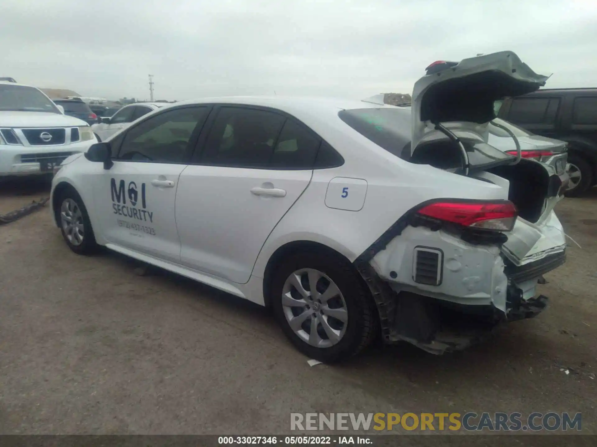 3 Photograph of a damaged car JTDEPMAEXMJ119001 TOYOTA COROLLA 2021