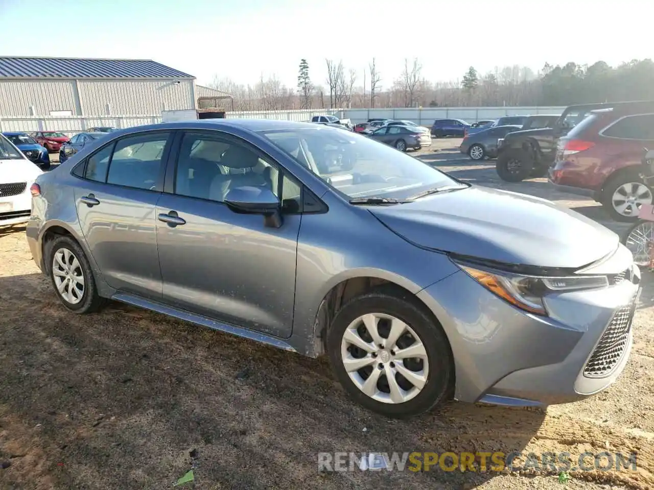 4 Photograph of a damaged car JTDEPMAEXMJ120441 TOYOTA COROLLA 2021