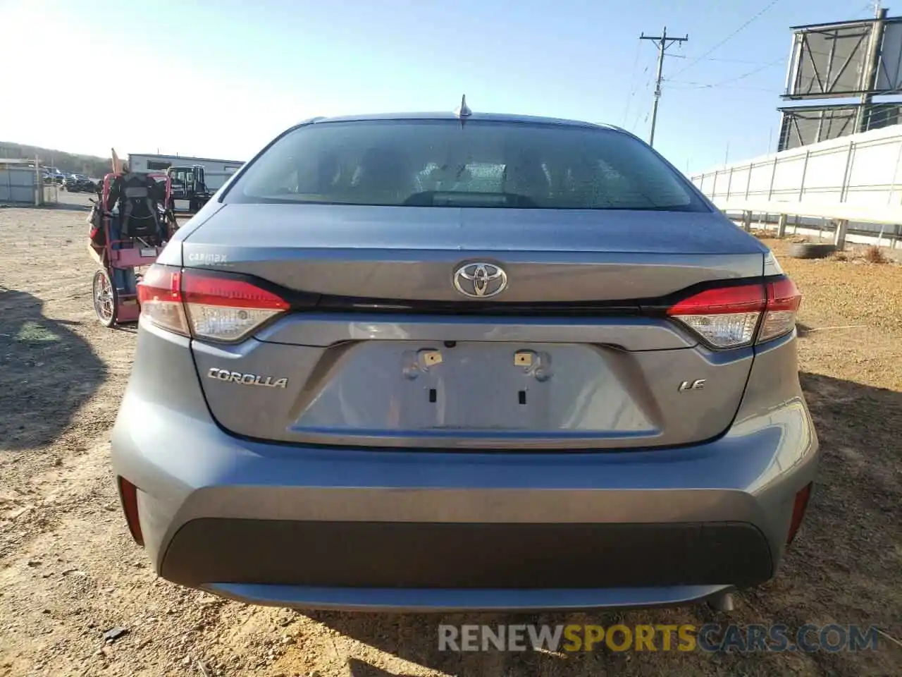 6 Photograph of a damaged car JTDEPMAEXMJ120441 TOYOTA COROLLA 2021