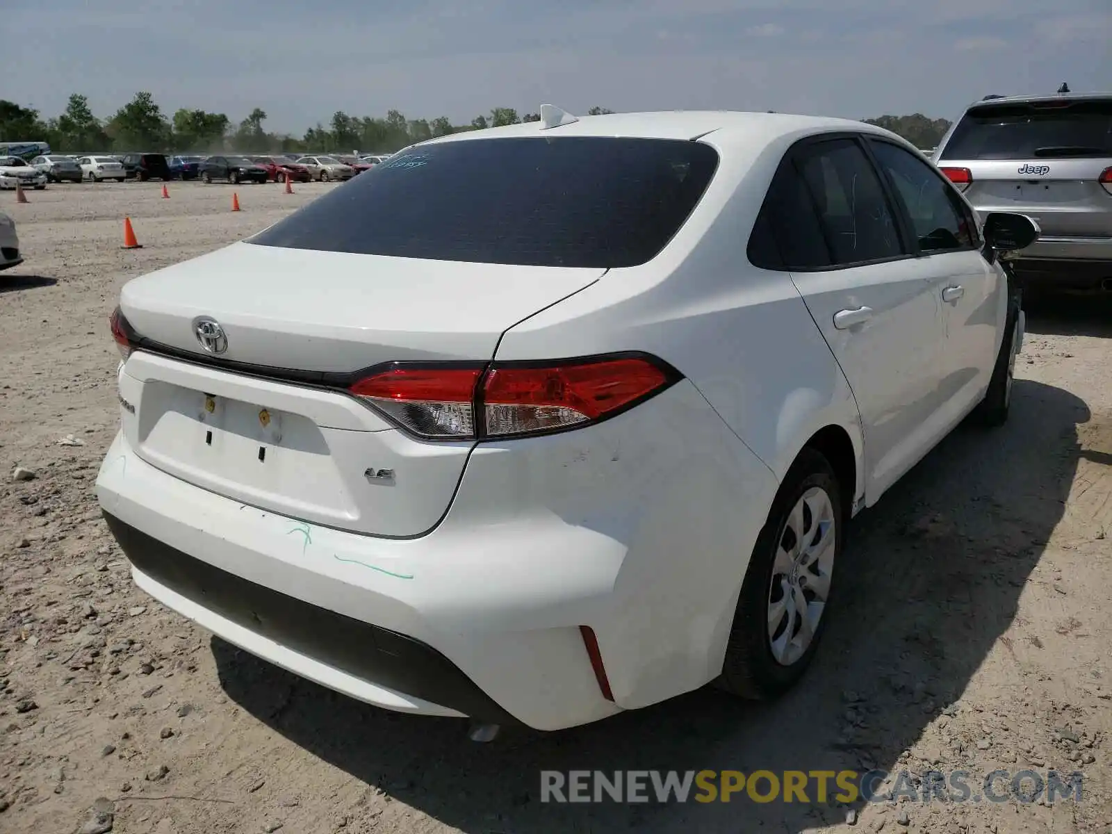 4 Photograph of a damaged car JTDEPMAEXMJ121752 TOYOTA COROLLA 2021