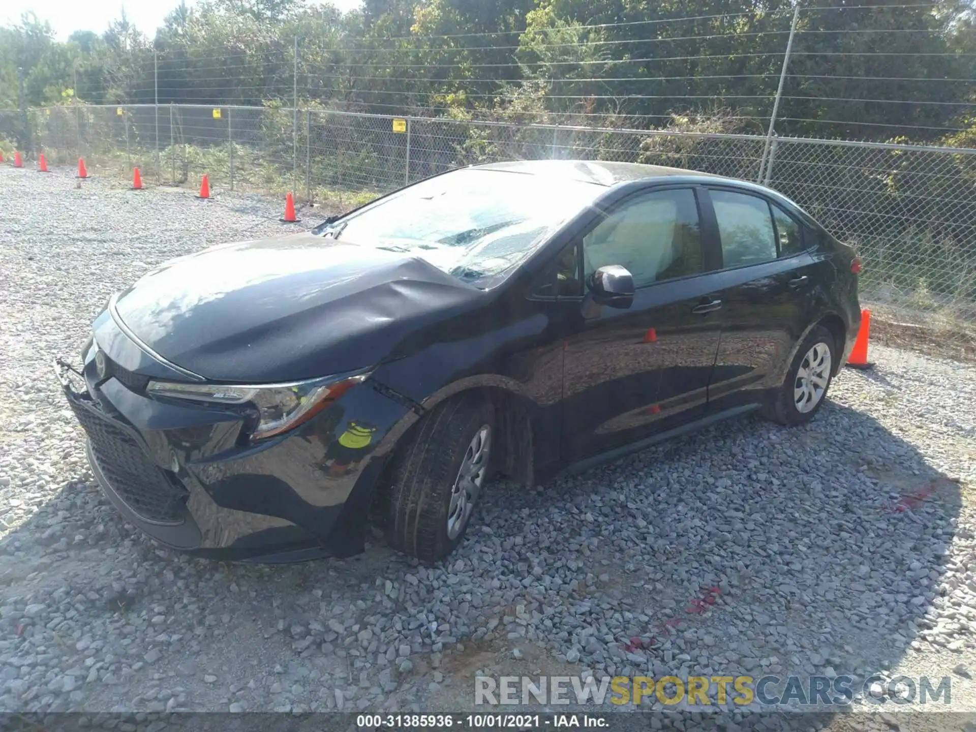 2 Photograph of a damaged car JTDEPMAEXMJ122013 TOYOTA COROLLA 2021