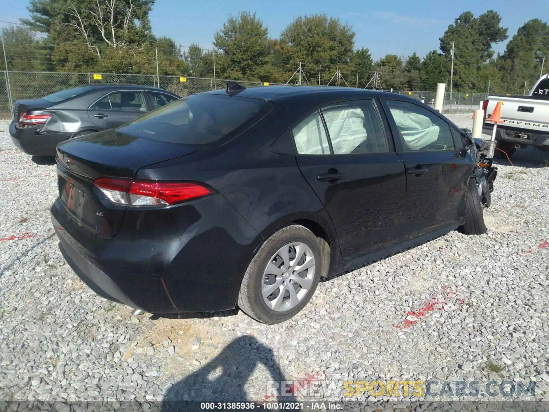 4 Photograph of a damaged car JTDEPMAEXMJ122013 TOYOTA COROLLA 2021