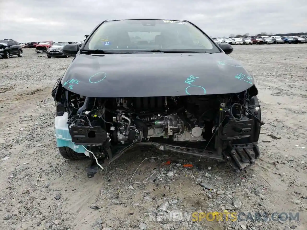 9 Photograph of a damaged car JTDEPMAEXMJ123937 TOYOTA COROLLA 2021