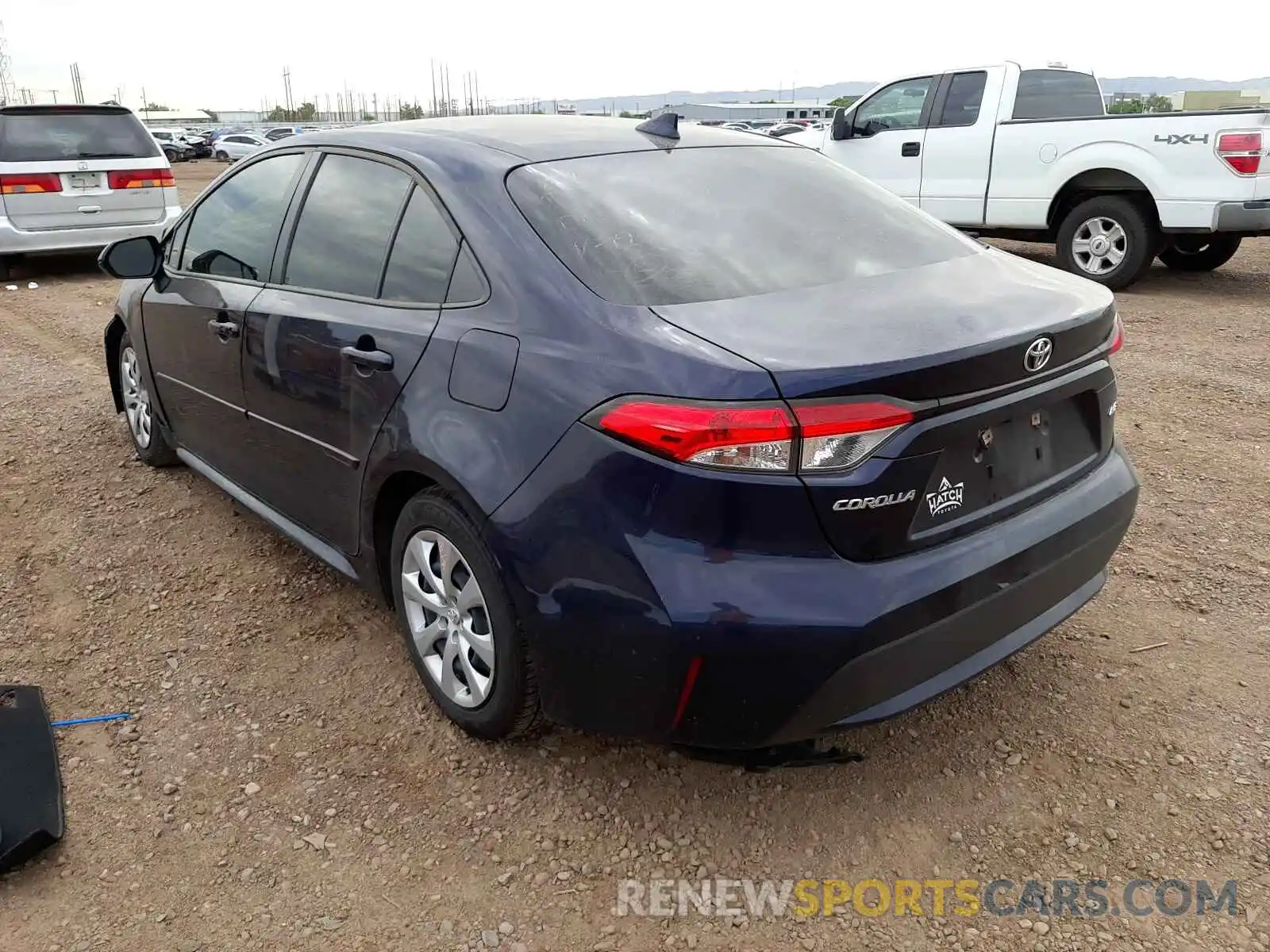 3 Photograph of a damaged car JTDEPMAEXMJ124800 TOYOTA COROLLA 2021