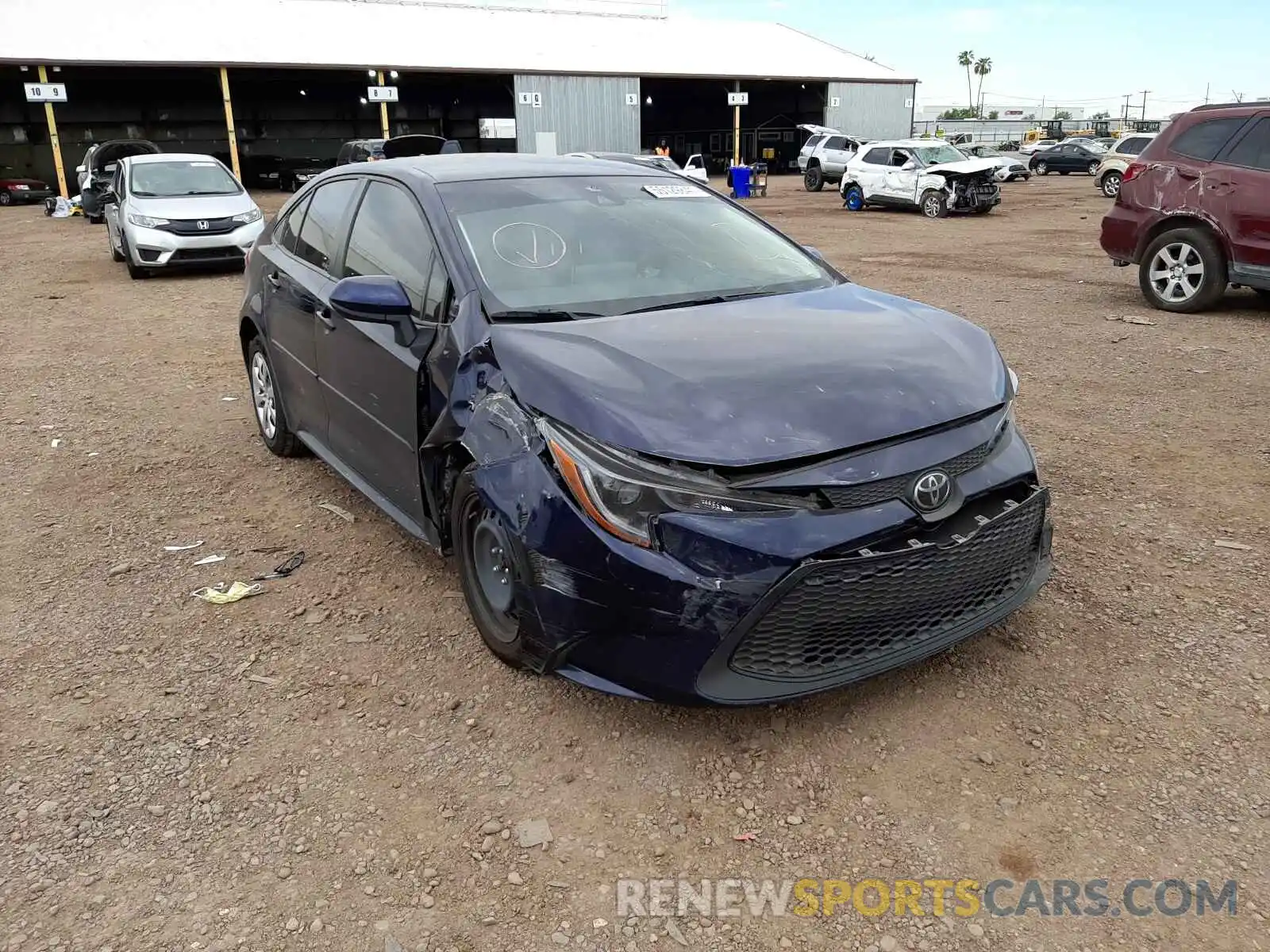 9 Photograph of a damaged car JTDEPMAEXMJ124800 TOYOTA COROLLA 2021