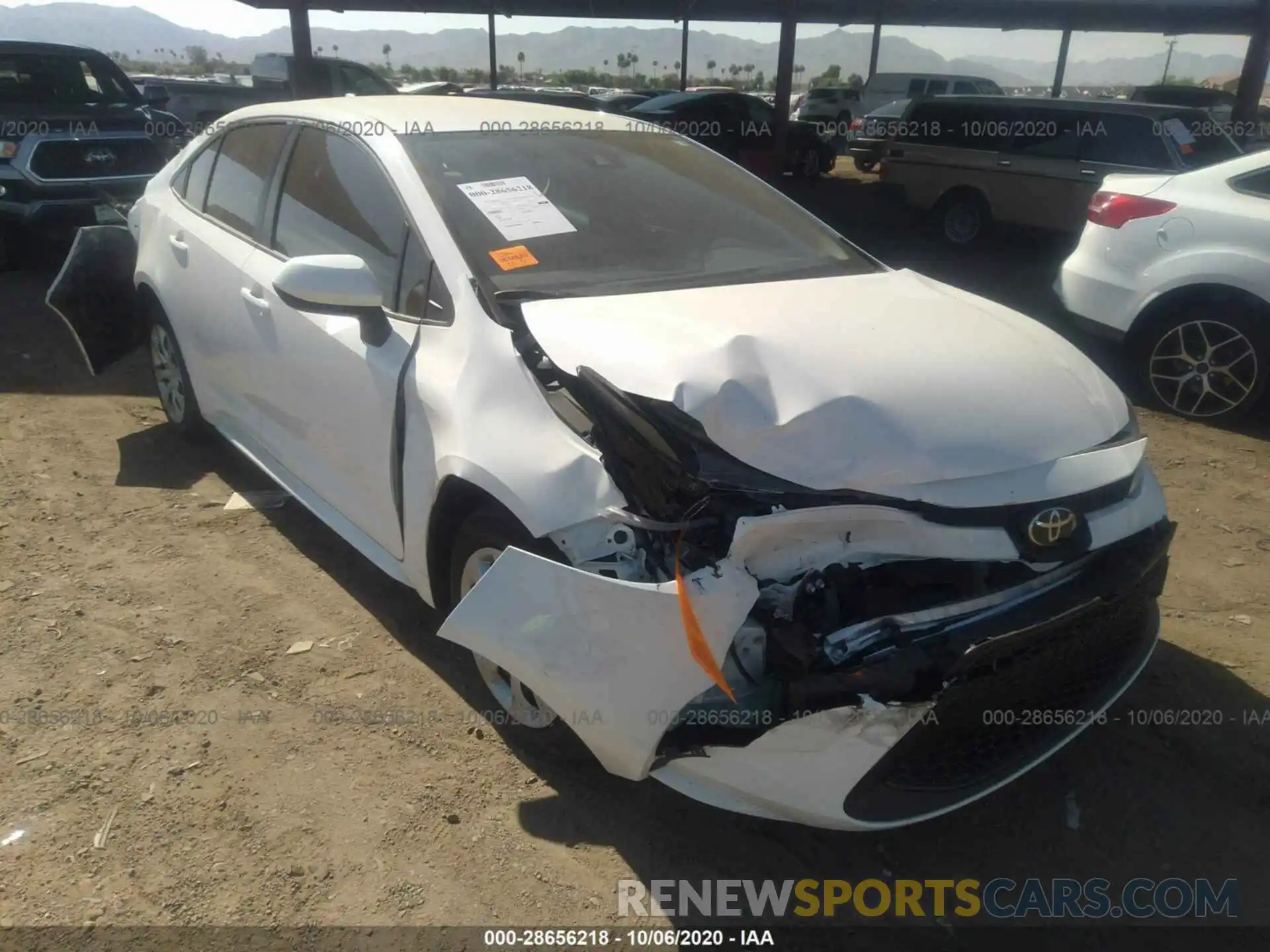 6 Photograph of a damaged car JTDEPMAEXMJ125316 TOYOTA COROLLA 2021