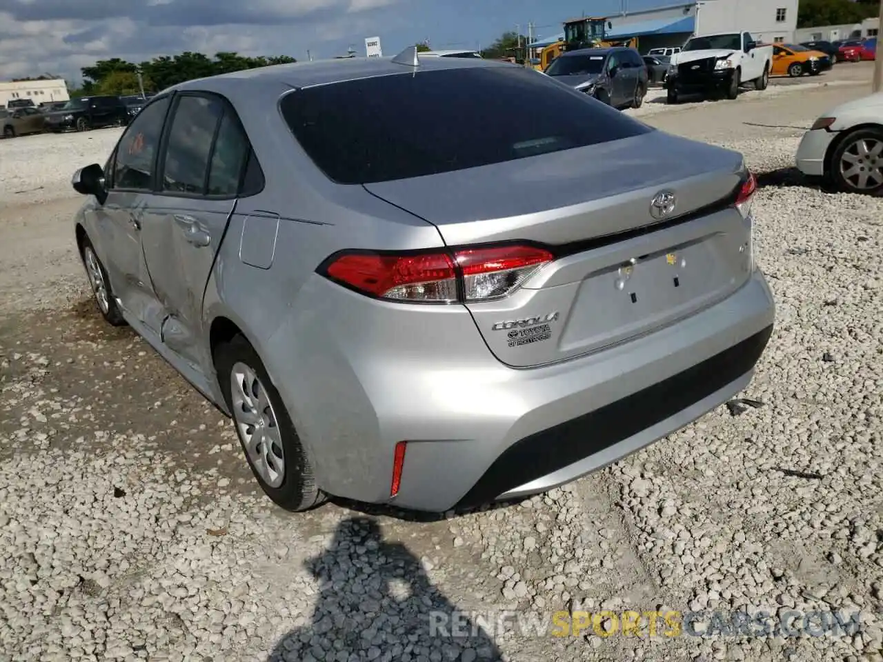 3 Photograph of a damaged car JTDEPMAEXMJ125736 TOYOTA COROLLA 2021