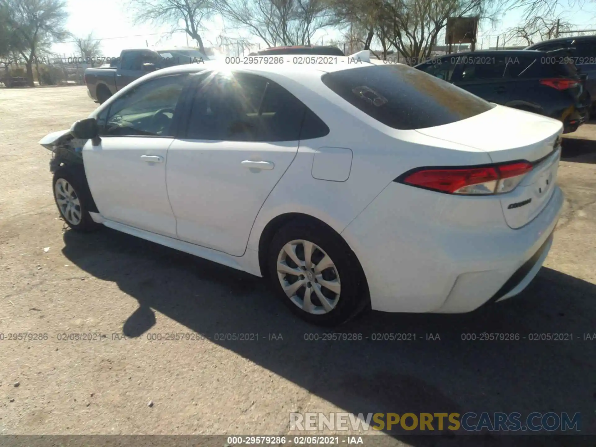 3 Photograph of a damaged car JTDEPMAEXMJ125848 TOYOTA COROLLA 2021