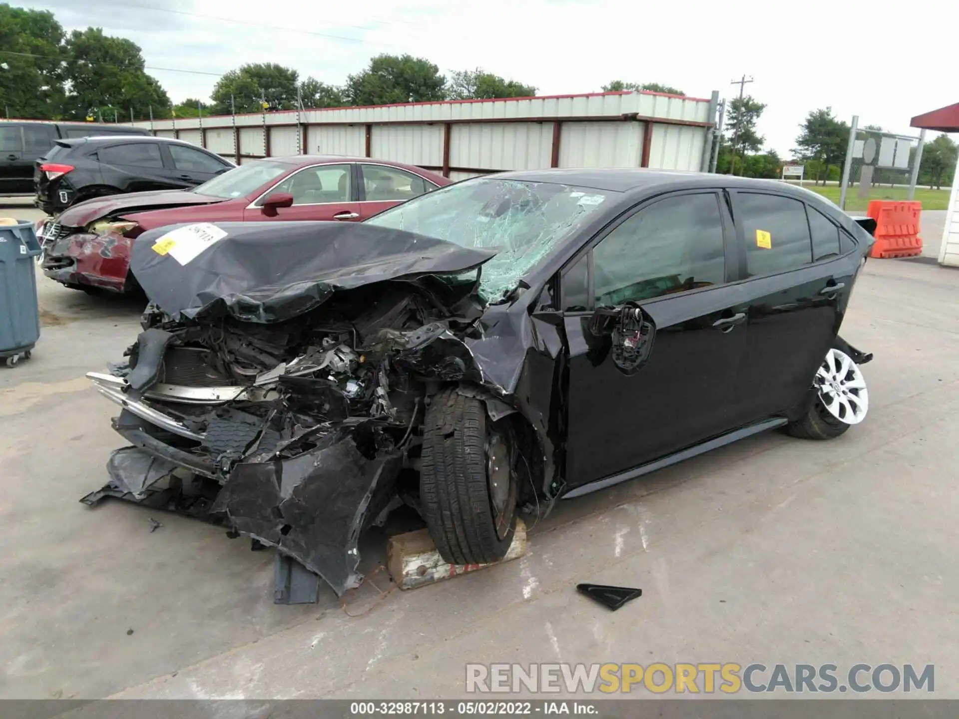 2 Photograph of a damaged car JTDEPMAEXMJ127325 TOYOTA COROLLA 2021