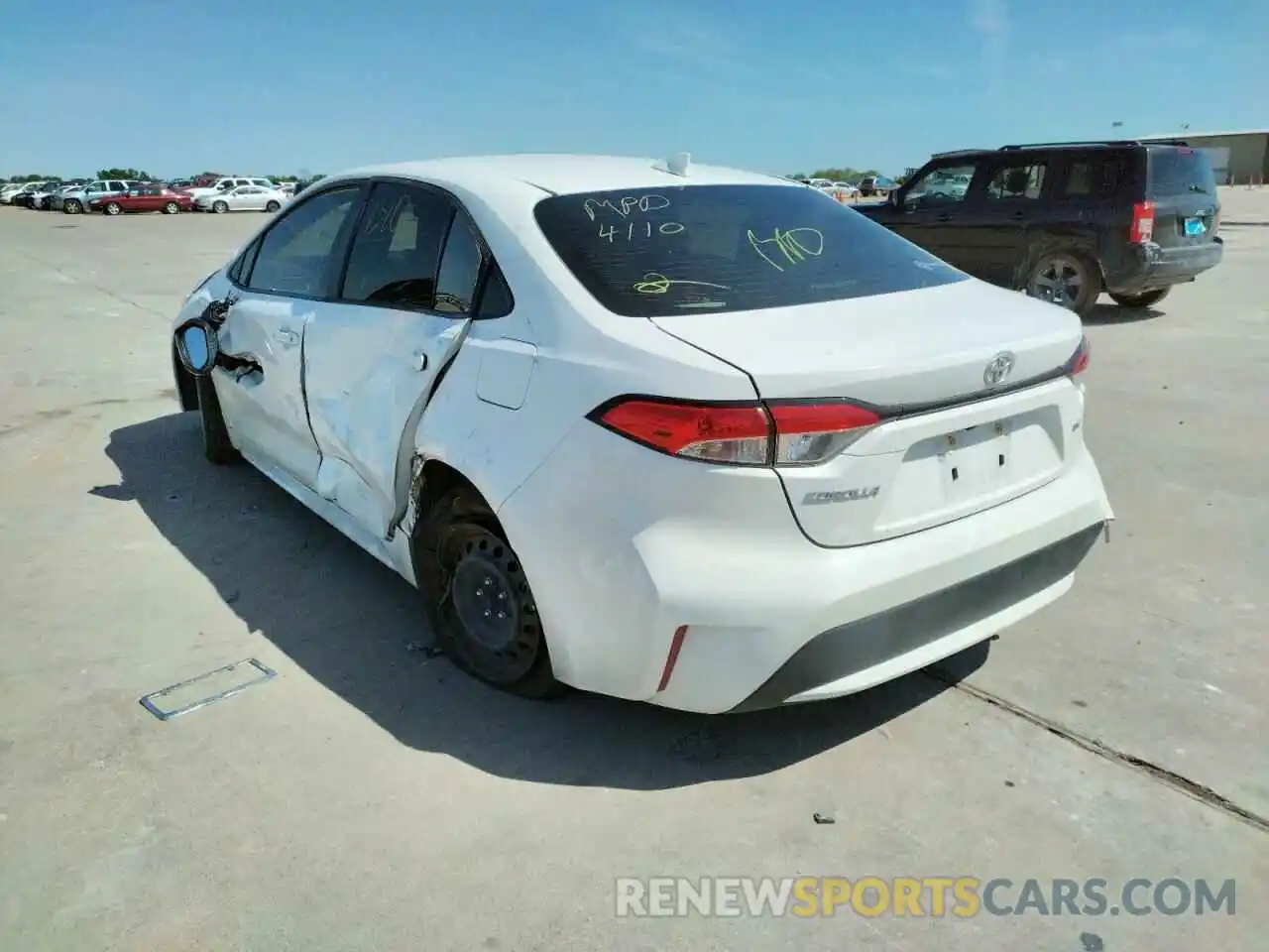 3 Photograph of a damaged car JTDEPMAEXMJ128281 TOYOTA COROLLA 2021