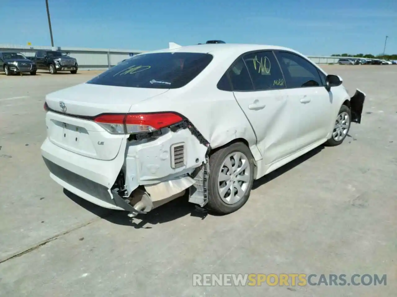 4 Photograph of a damaged car JTDEPMAEXMJ128281 TOYOTA COROLLA 2021