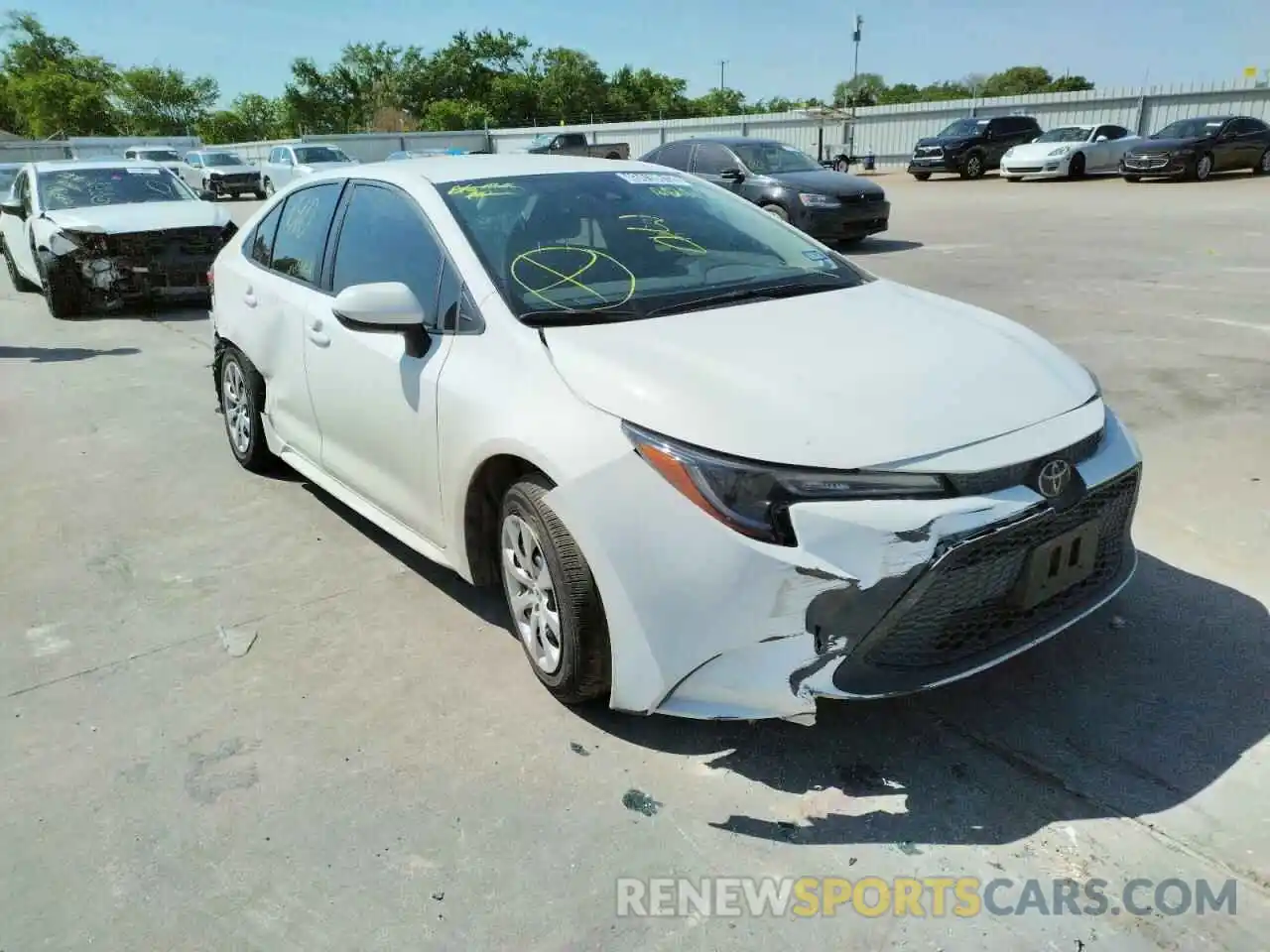 9 Photograph of a damaged car JTDEPMAEXMJ128281 TOYOTA COROLLA 2021