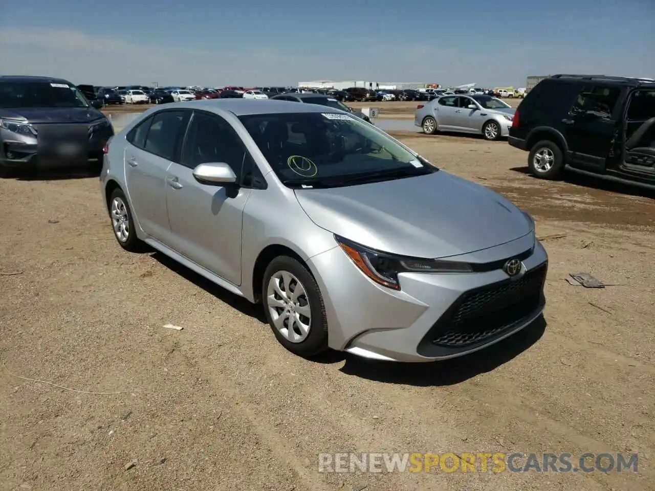 1 Photograph of a damaged car JTDEPMAEXMJ128362 TOYOTA COROLLA 2021