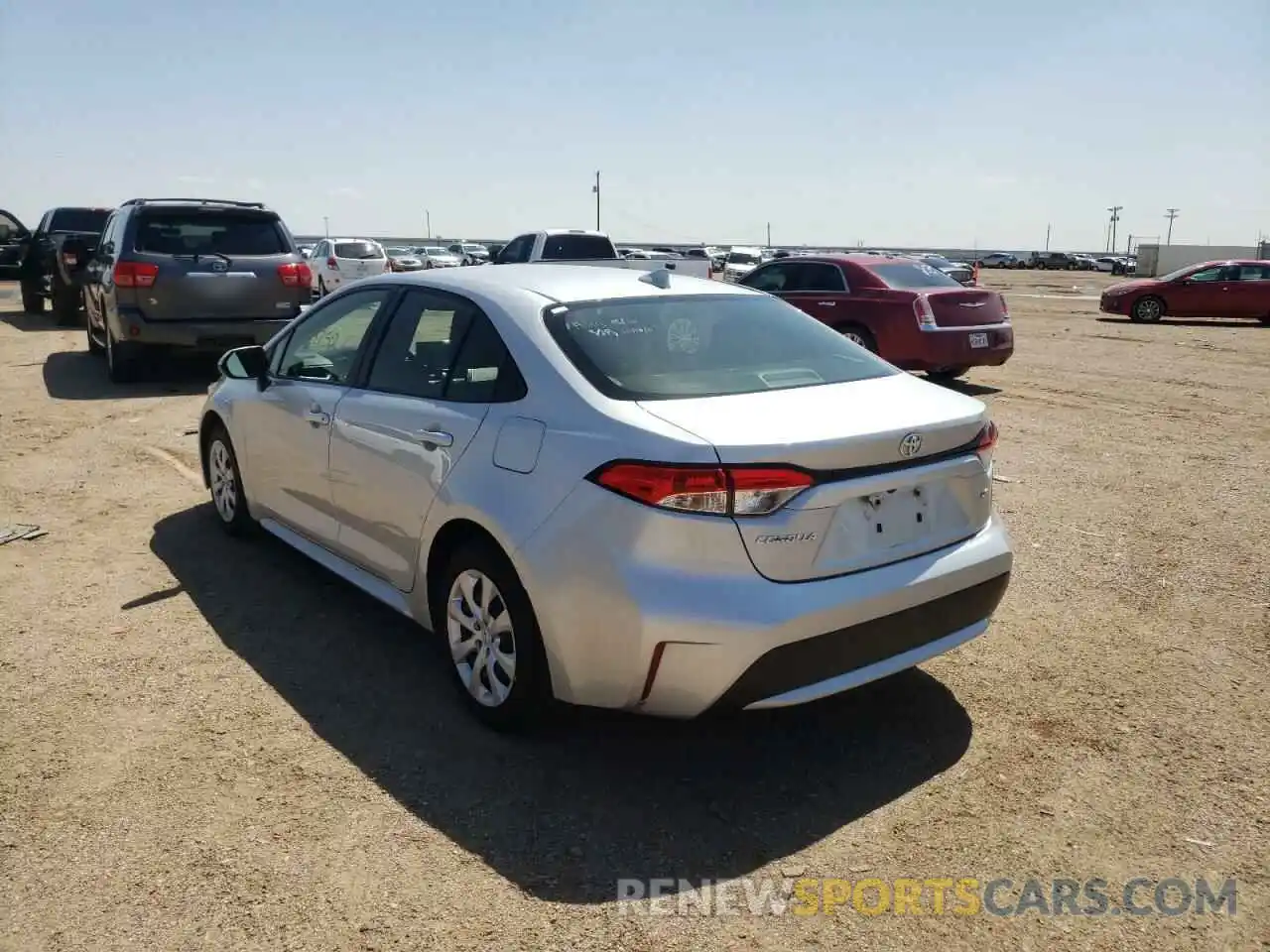 3 Photograph of a damaged car JTDEPMAEXMJ128362 TOYOTA COROLLA 2021