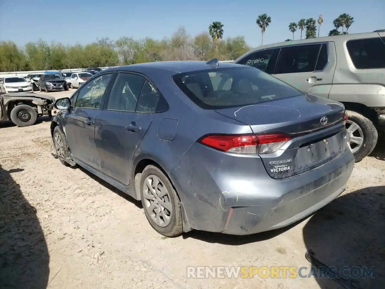 3 Photograph of a damaged car JTDEPMAEXMJ130841 TOYOTA COROLLA 2021