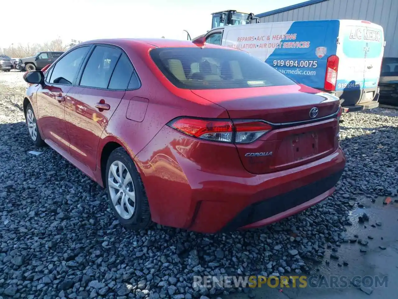 3 Photograph of a damaged car JTDEPMAEXMJ131343 TOYOTA COROLLA 2021