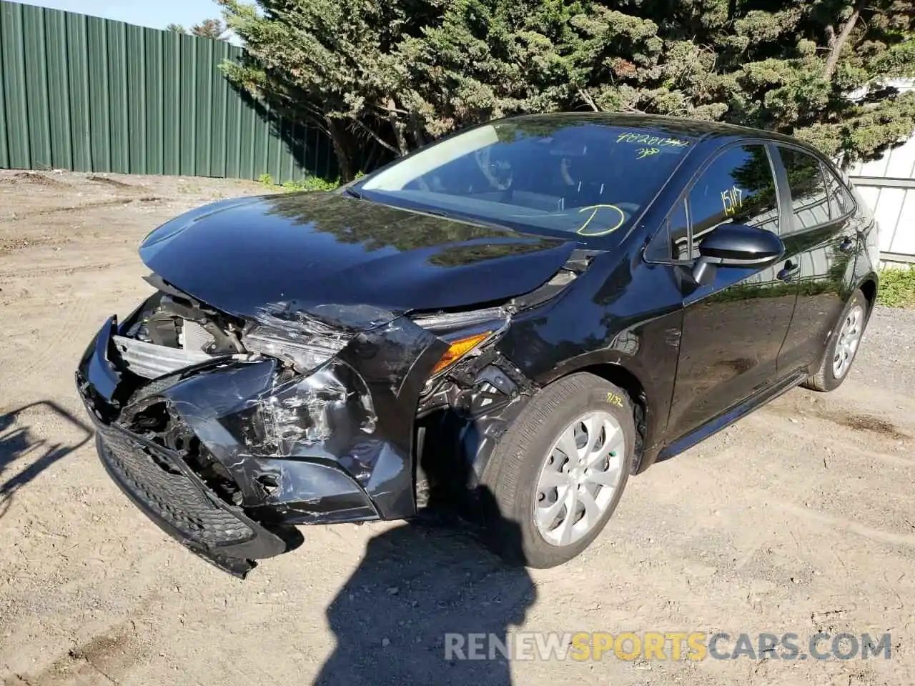 2 Photograph of a damaged car JTDEPMAEXMJ133643 TOYOTA COROLLA 2021