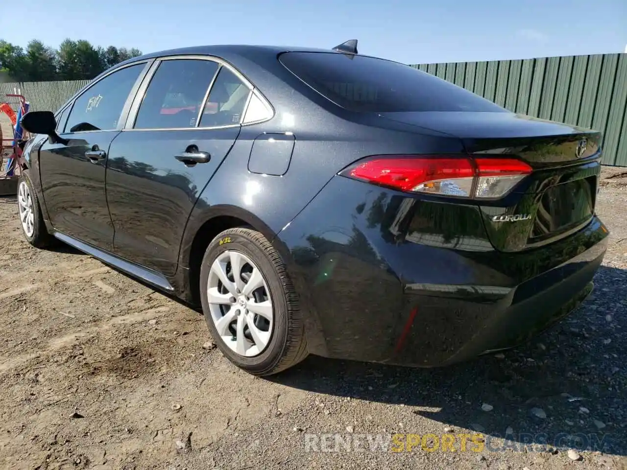 3 Photograph of a damaged car JTDEPMAEXMJ133643 TOYOTA COROLLA 2021