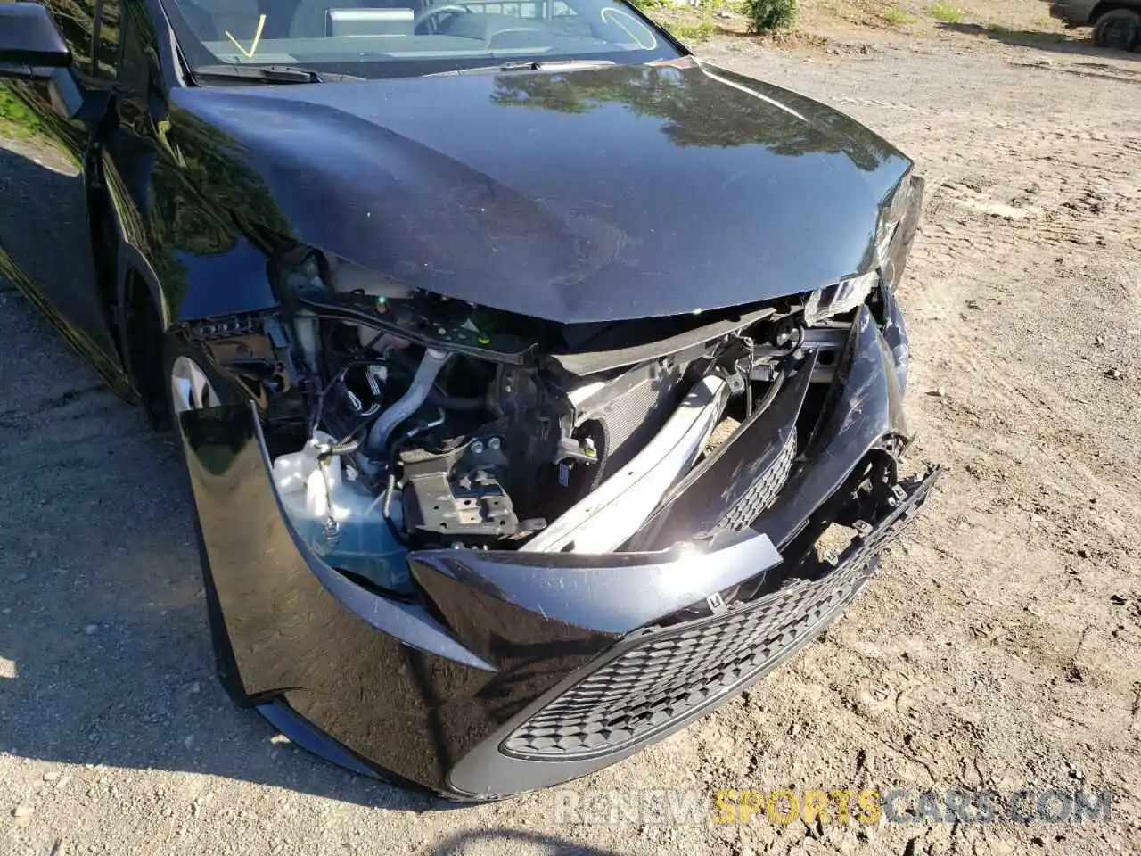 9 Photograph of a damaged car JTDEPMAEXMJ133643 TOYOTA COROLLA 2021