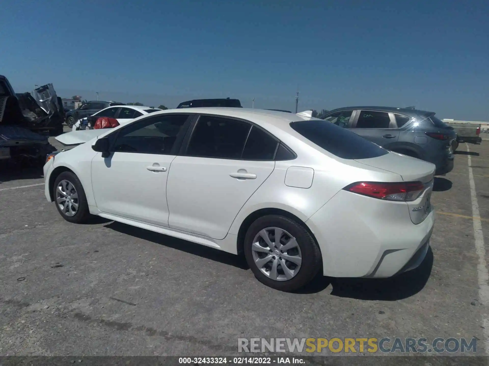 3 Photograph of a damaged car JTDEPMAEXMJ134288 TOYOTA COROLLA 2021