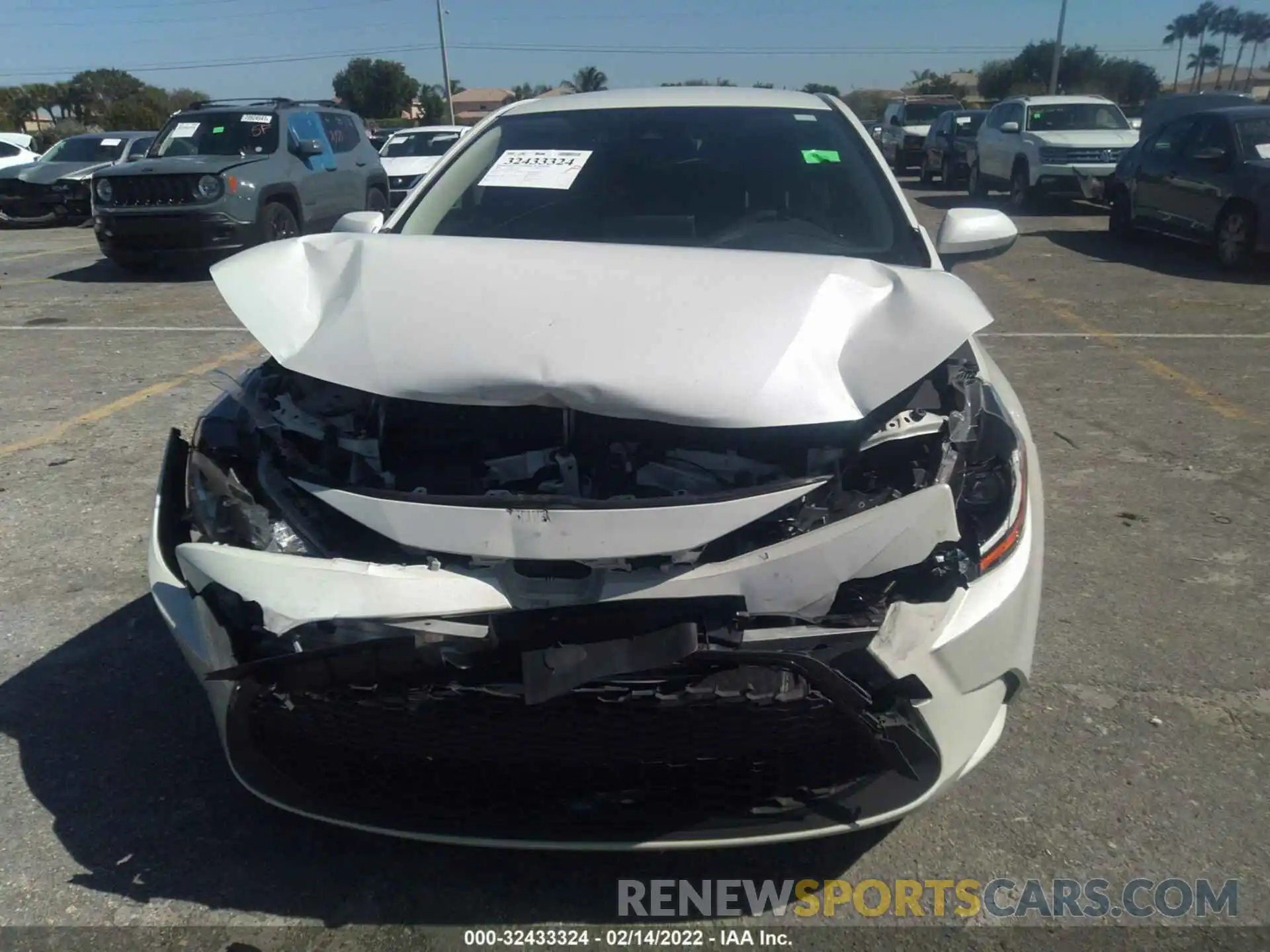 6 Photograph of a damaged car JTDEPMAEXMJ134288 TOYOTA COROLLA 2021