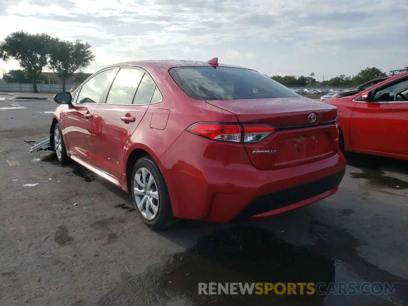 3 Photograph of a damaged car JTDEPMAEXMJ134811 TOYOTA COROLLA 2021