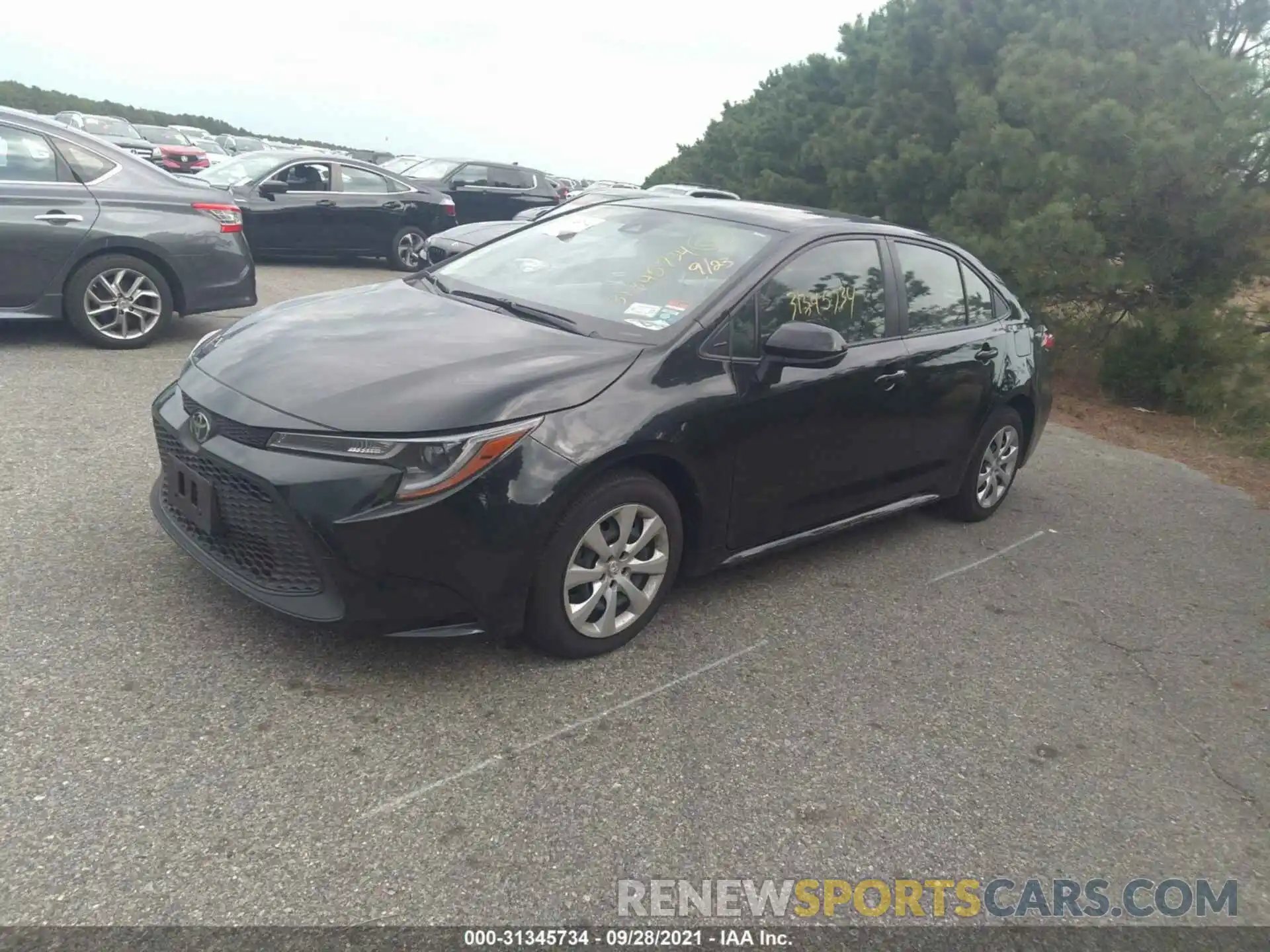 2 Photograph of a damaged car JTDEPMAEXMJ136140 TOYOTA COROLLA 2021