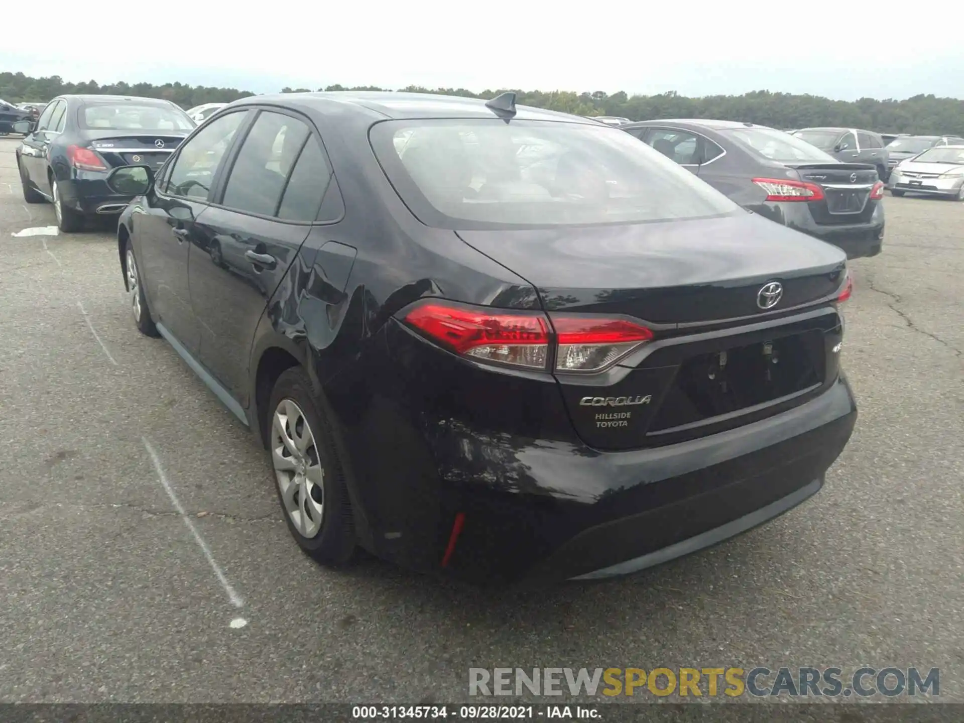 3 Photograph of a damaged car JTDEPMAEXMJ136140 TOYOTA COROLLA 2021