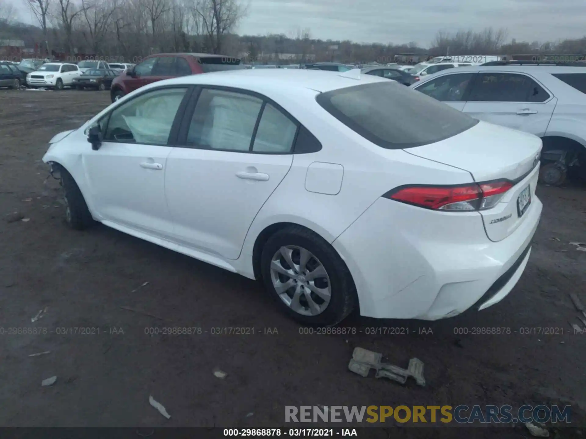 3 Photograph of a damaged car JTDEPMAEXMJ137076 TOYOTA COROLLA 2021