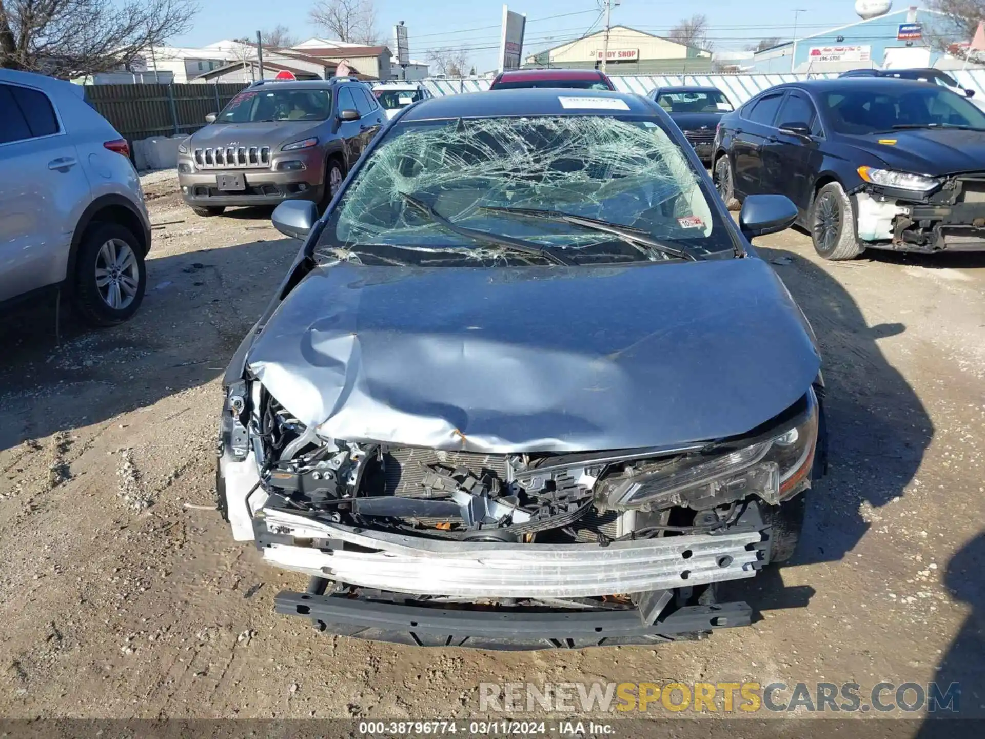 12 Photograph of a damaged car JTDEPMAEXMJ139958 TOYOTA COROLLA 2021