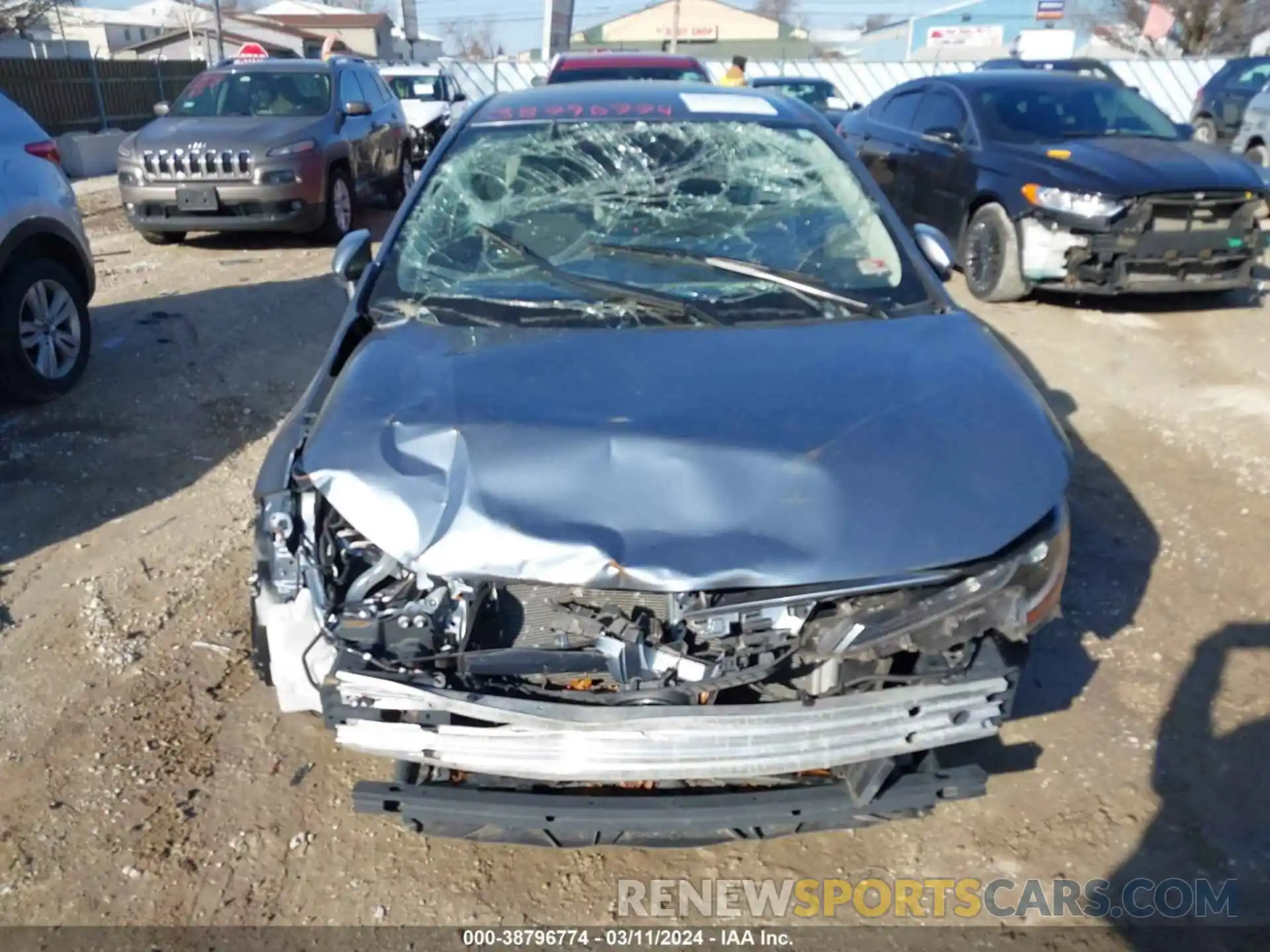 6 Photograph of a damaged car JTDEPMAEXMJ139958 TOYOTA COROLLA 2021