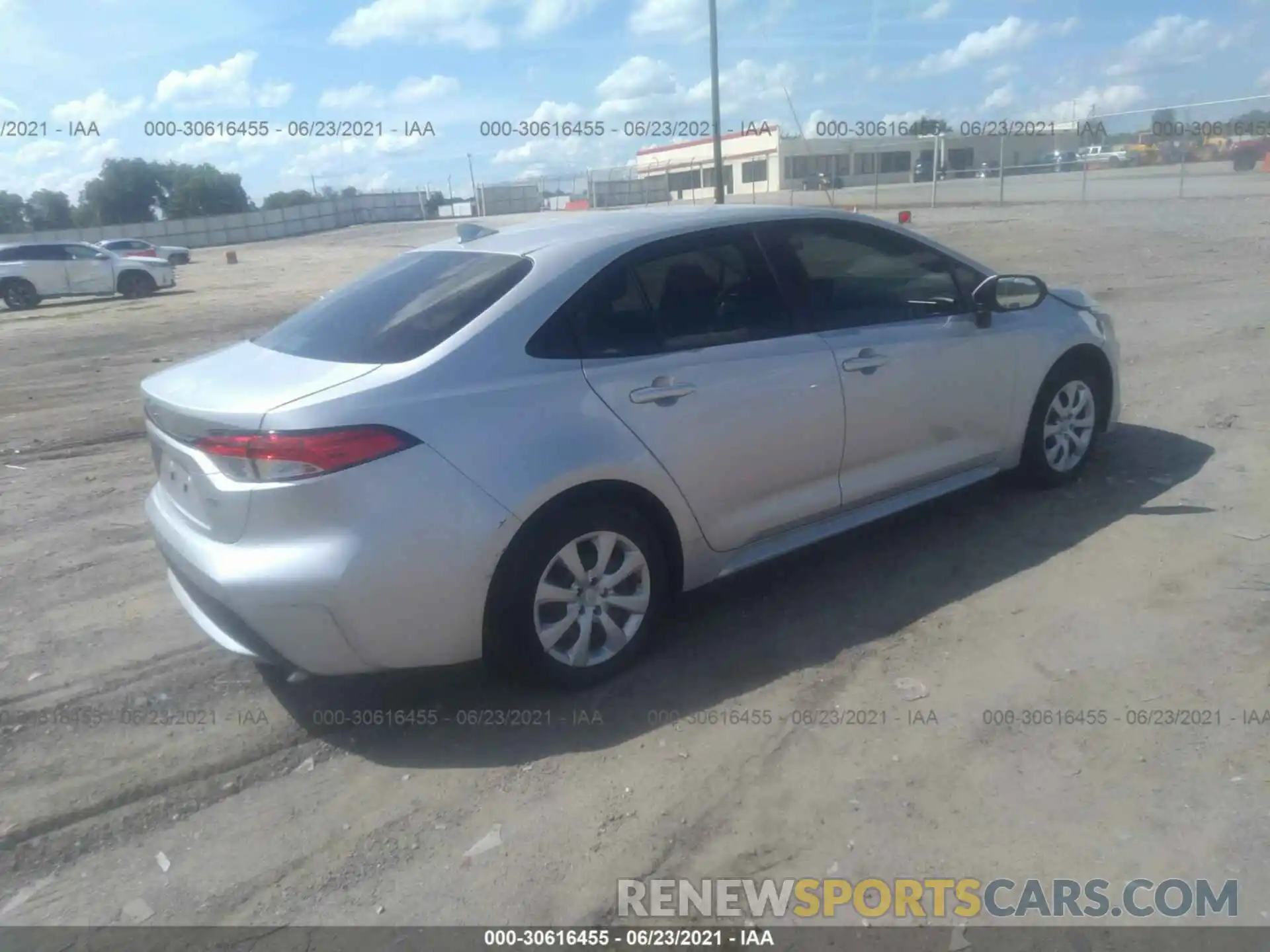 4 Photograph of a damaged car JTDEPMAEXMJ139989 TOYOTA COROLLA 2021