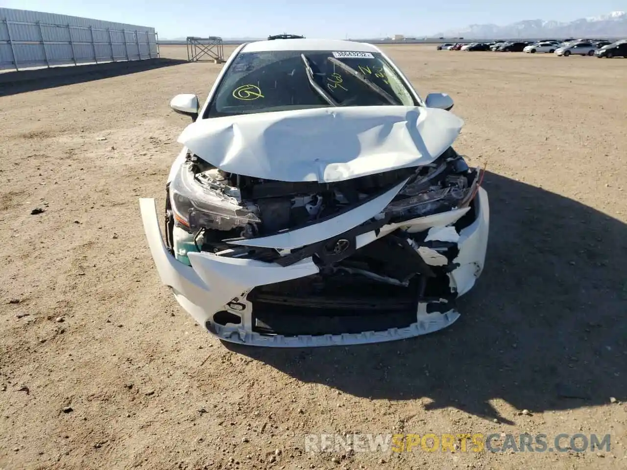 9 Photograph of a damaged car JTDEPMAEXMJ140155 TOYOTA COROLLA 2021