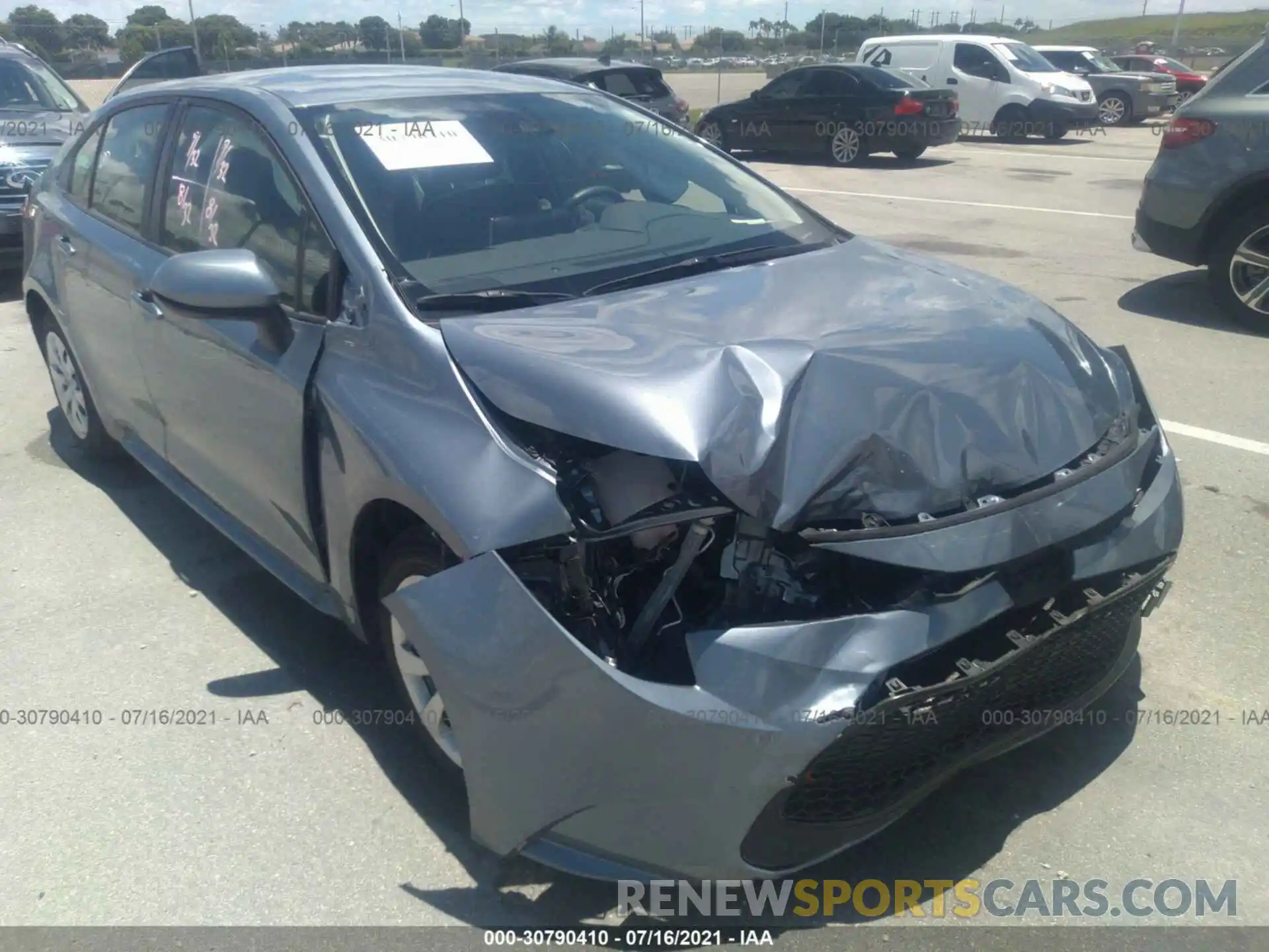 6 Photograph of a damaged car JTDEPMAEXMJ141600 TOYOTA COROLLA 2021